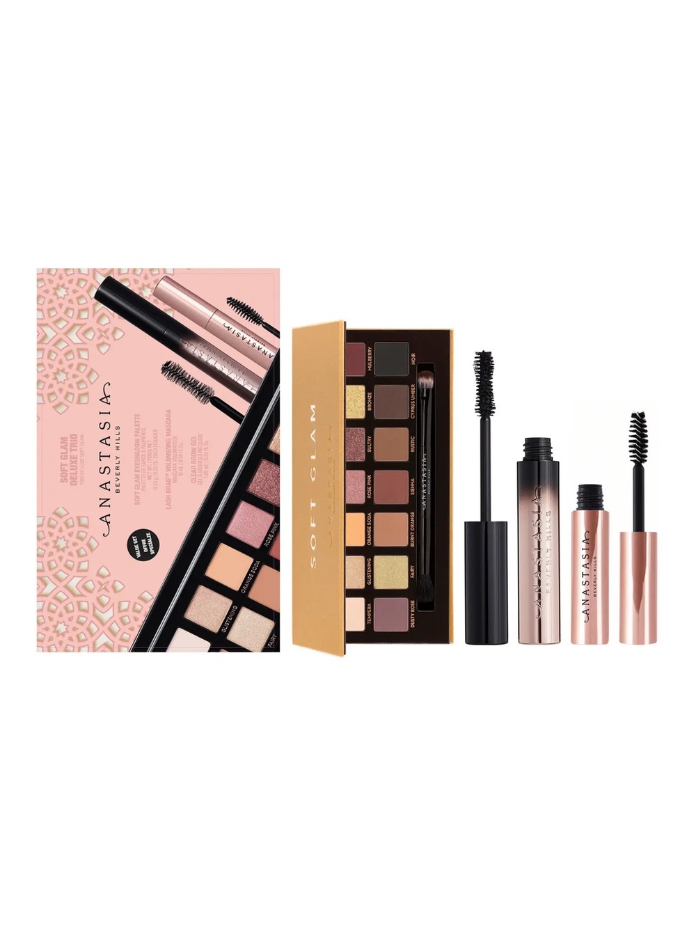 ANASTASIA BEVERLY HILLS LIMITED-EDITION SOFT GLAM DELUXE TRIO EYE KIT
